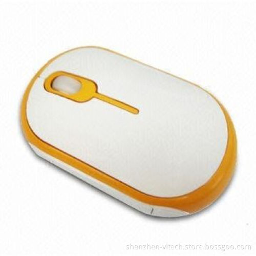 2.4GHz Wireless RF Technology Mouse with Power Switch and 10m Working Distance